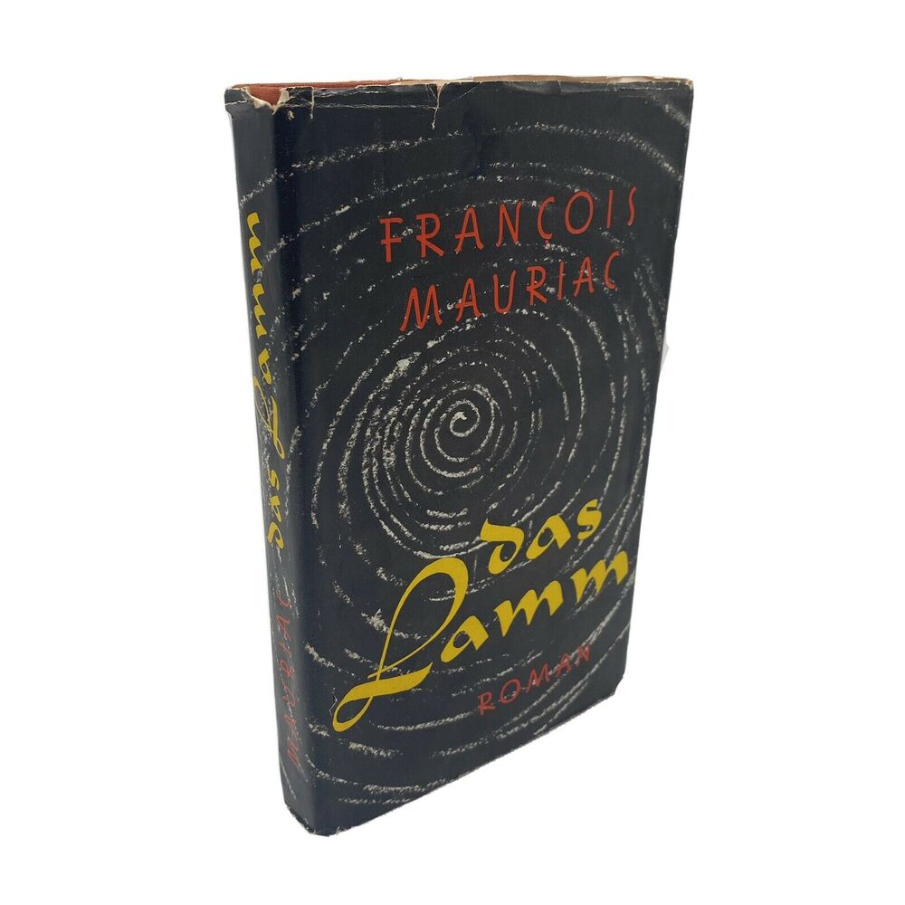 das Lamm Roman, Francois Mauriac Hardcover Book Dust Cover Deutscher Buchklub